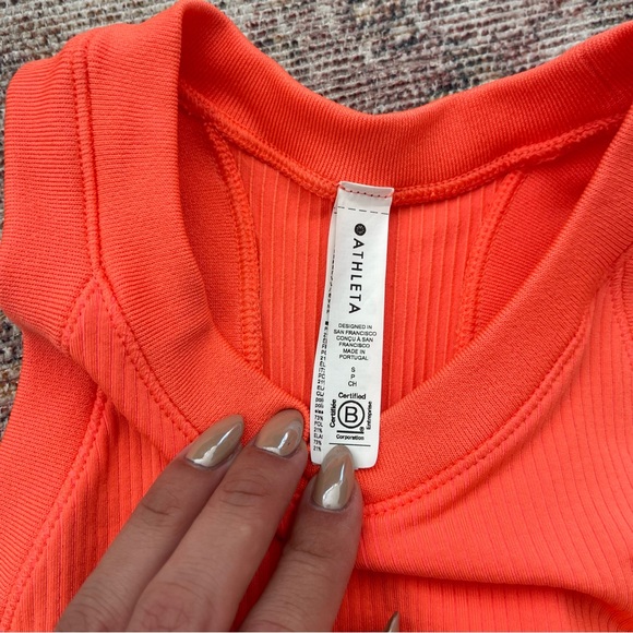 Athleta Racer Back Ribbed Tank - Picture 3 of 5